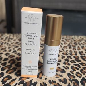 Drunk Elephant Gold and White Serum & B Goldi Minis